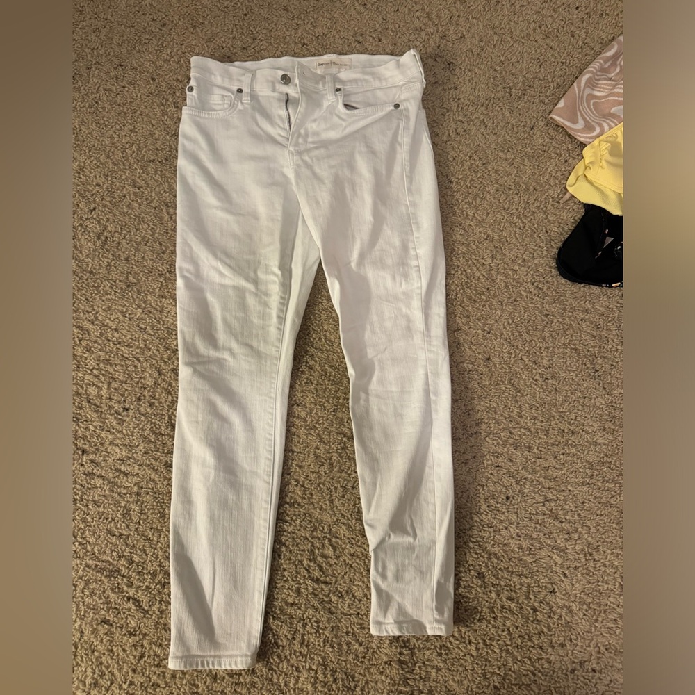 White Gap Jeans Super Skinny W28